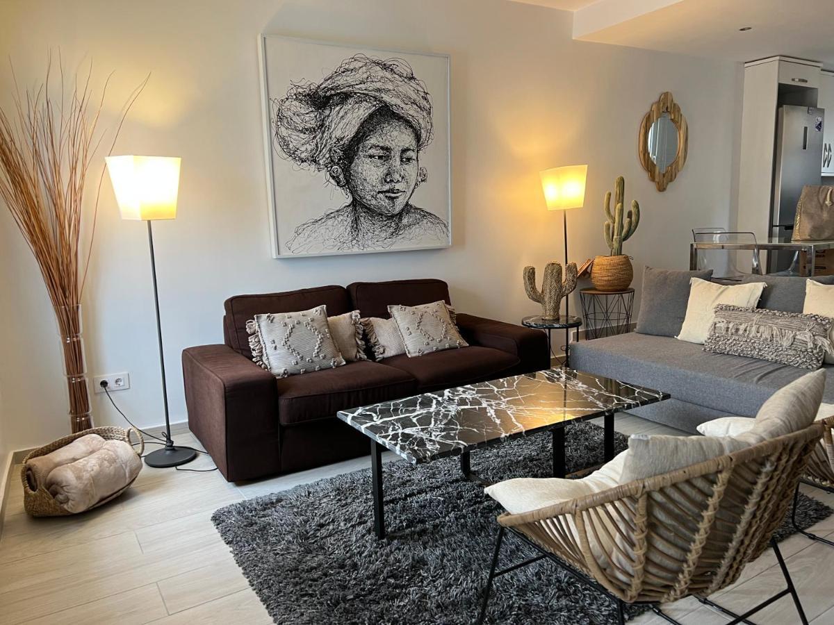 TarifaMiCasa Mar Tirreno Villa Bagian luar foto
